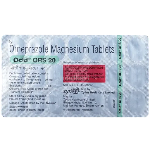 ocid qrs tablet 15's